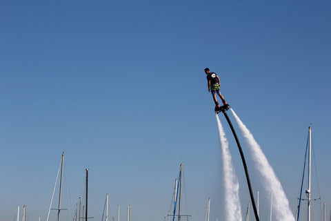 Image of Flyboard in the sky